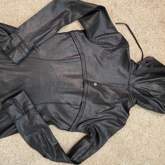 Lu Lu Lemon black jacket size 8 - Picture 12 of 12